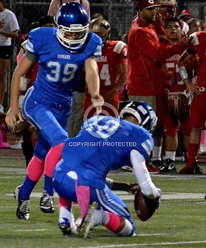 NHS @ Corona Panthers 10 17 2014