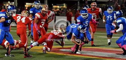 NHS @ Corona Panthers 10 17 2014