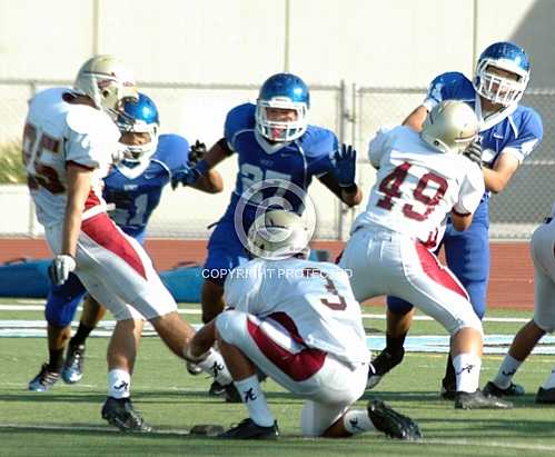 NHS JV Football vs Almeny 9 27 2012