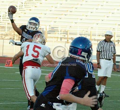 NHS JV Football vs Corona Panthers