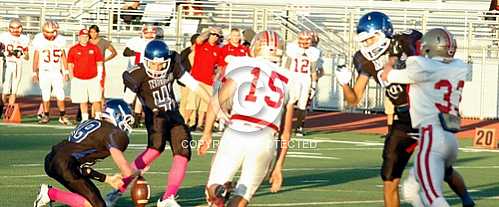 NHS JV Football vs Corona Panthers