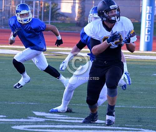 NHS vs Temecula Valley scrimmage 8 29 14