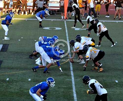 NHS vs Temecula Valley scrimmage 8 29 14