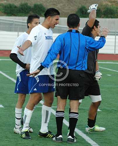 NHS Cougars vs Etiwanda Eagles 11/29/2012