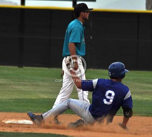 NHS Cougars vs Corona's Santiago High School Sharks