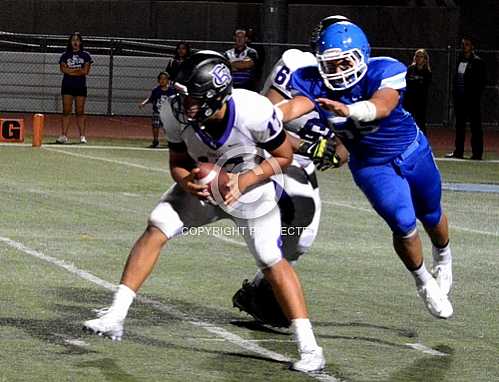 NHS vs Rancho Cucamonga Cougars HOF Night 9 4 2015