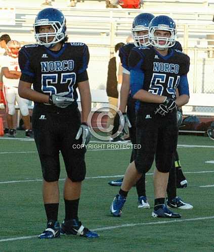 NHS JV Football vs Corona Panthers