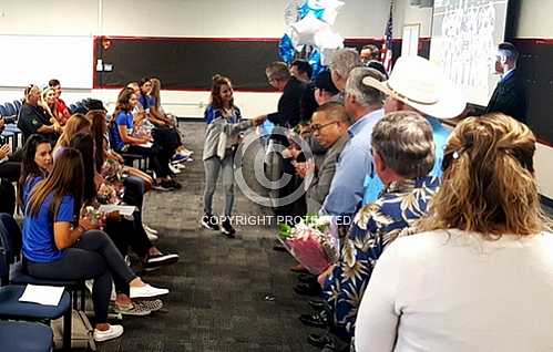 2018 Game 24: Honored at CNUSD and Angel Stadium