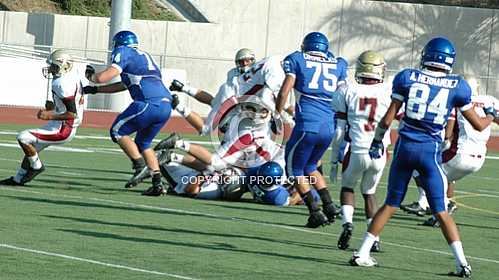 NHS JV Football vs Almeny 9 27 2012