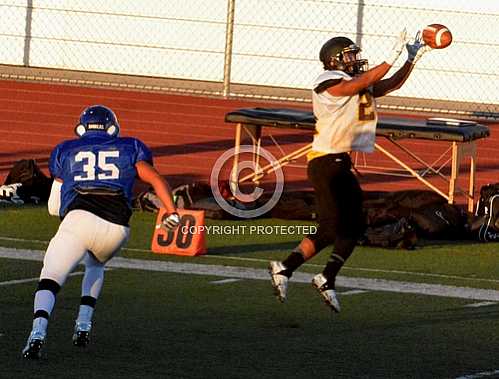 NHS vs Temecula Valley scrimmage 8 29 14