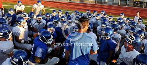 NHS 2014 Blue/White Game 23 August 2014