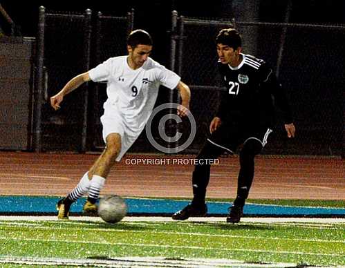 Corona Santiago Sharks vs Irvine Northwood Timberwolves CIF Boys Soccer Playoffs 2 12 2020