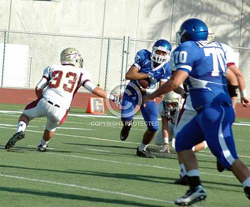 NHS JV Football vs Almeny 9 27 2012