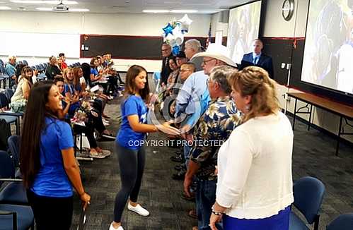 2018 Game 24: Honored at CNUSD and Angel Stadium