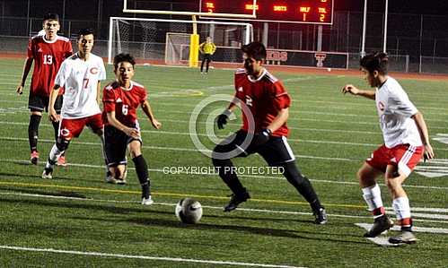 CHS Boys Soccer at Tustin Tillers -- 12 13 2019